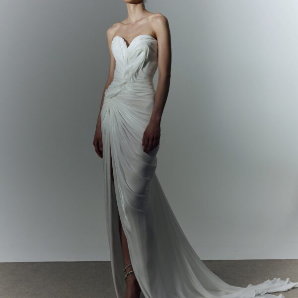 Marmar Halim Draped Satin - Like Skirt Skirt