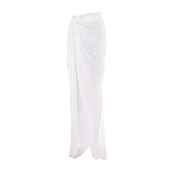 Marmar Halim Draped Satin - Like Skirt Skirt