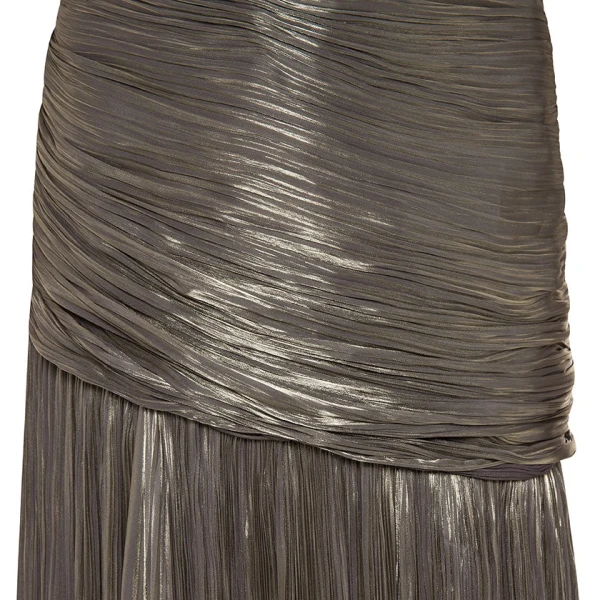Marmar Halim Pleated Off-Shoulder With Fish Tail Dress Dresses