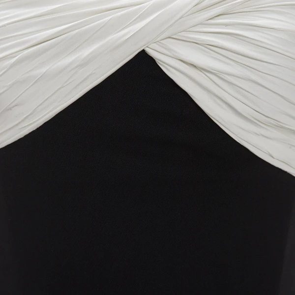 Marmar Halim Pleated Silk Crepe Gown Gowns