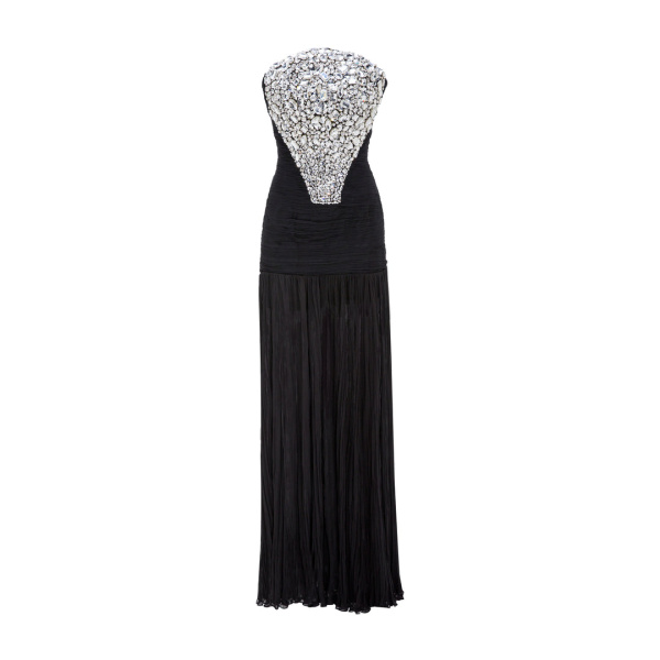Marmar Halim Sequined Embellished Dropped Waist Gown Gowns