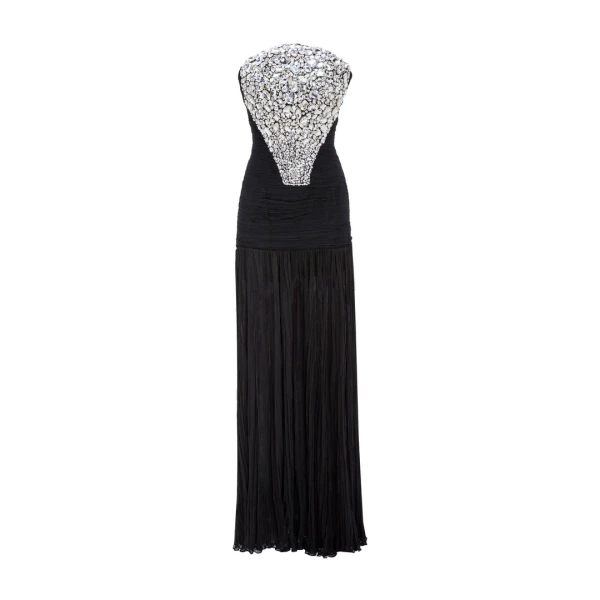 Marmar Halim Sequined Embellished Dropped Waist Gown Gowns