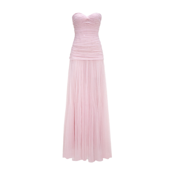 Marmar Halim Sequined Embroidered Tulle Dress Dresses