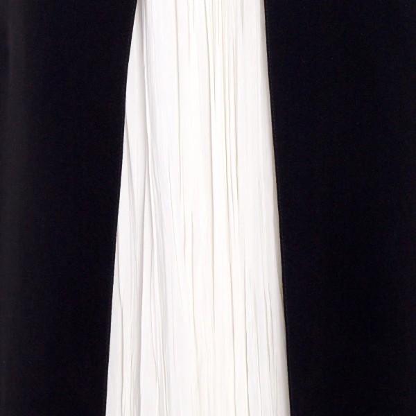 Marmar Halim Sweetheart Neckline Crepe Gown With Cutout Slit And Hand-Pleated Crepe Underlay Gowns