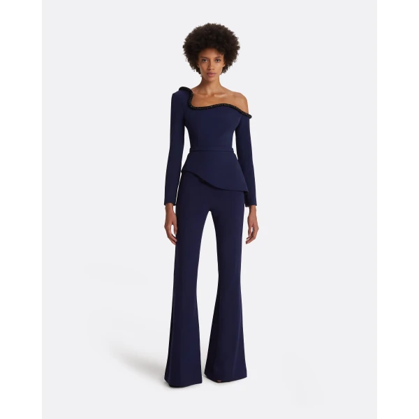 Safiyaa Aime Azurite Blue Top, view 2