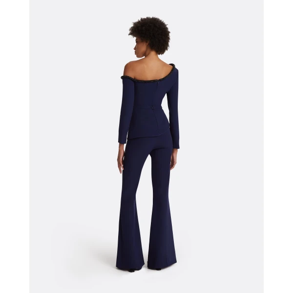 Safiyaa Aime Azurite Blue Top, view 3