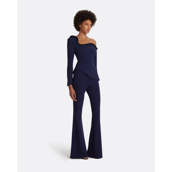 Safiyaa Aime Azurite Blue Top, view 5