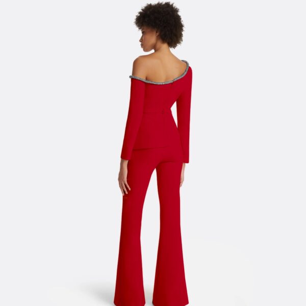 Aime Crimson Top - Image 3