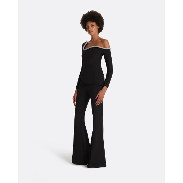 Safiyaa Aime Crimson Top, view 5