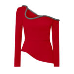 Aime Crimson Top