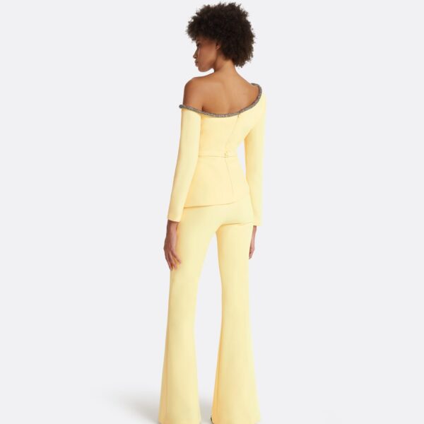 Aime Pale Yellow Top - Image 3