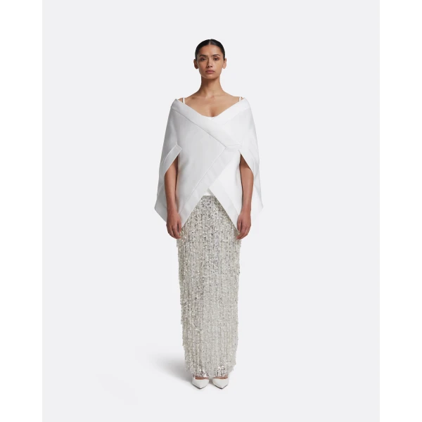 Safiyaa Akari Harness in Porcelain Top, view 2