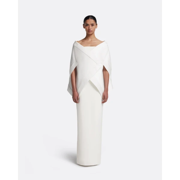 Safiyaa Akari Harness in Porcelain Top, view 6