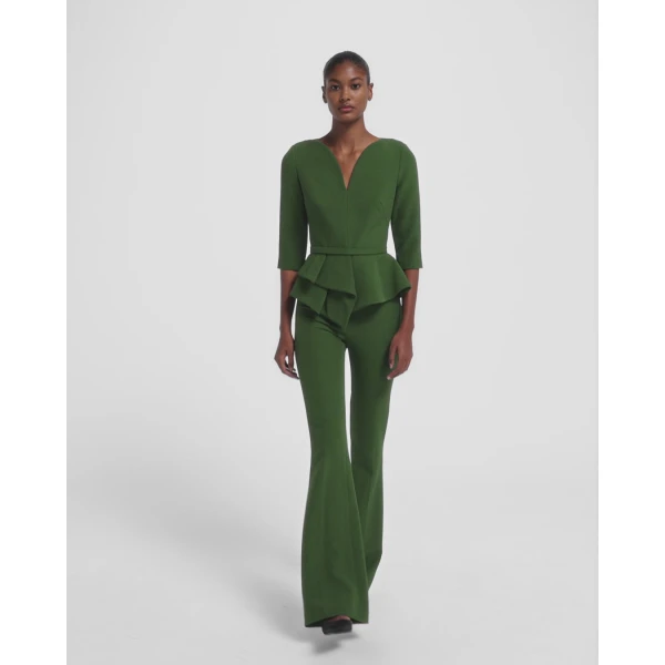 Alexa Trouser in Moss Green - Image 6