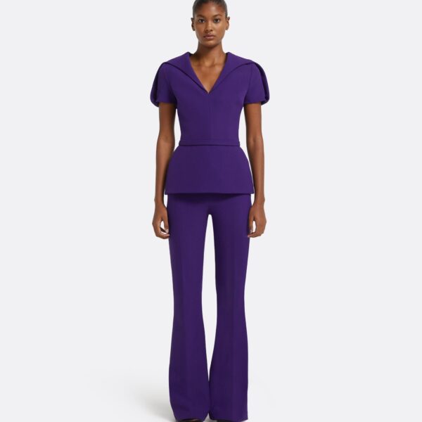 Alexa Trouser in Pansy - Image 2