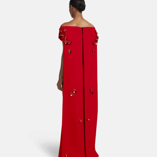 Arabella Harness With Soshin Dress in Crimson - Image 3