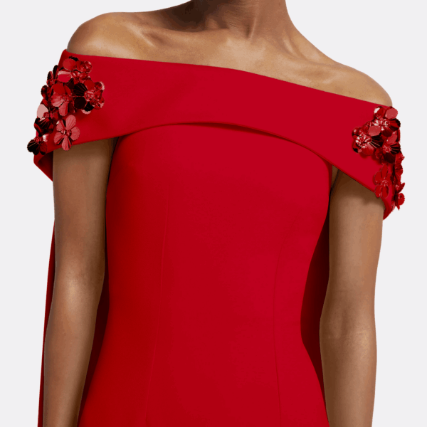 Arabella Harness With Soshin Dress in Crimson - Image 5