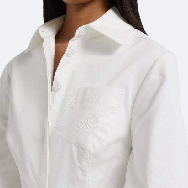 Aster Midi Dress in Ivory - Image 4