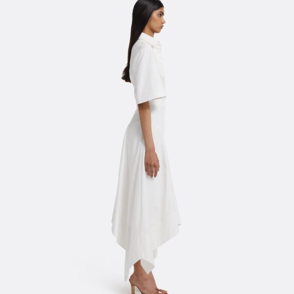 Aster Midi Dress in Ivory - Image 5