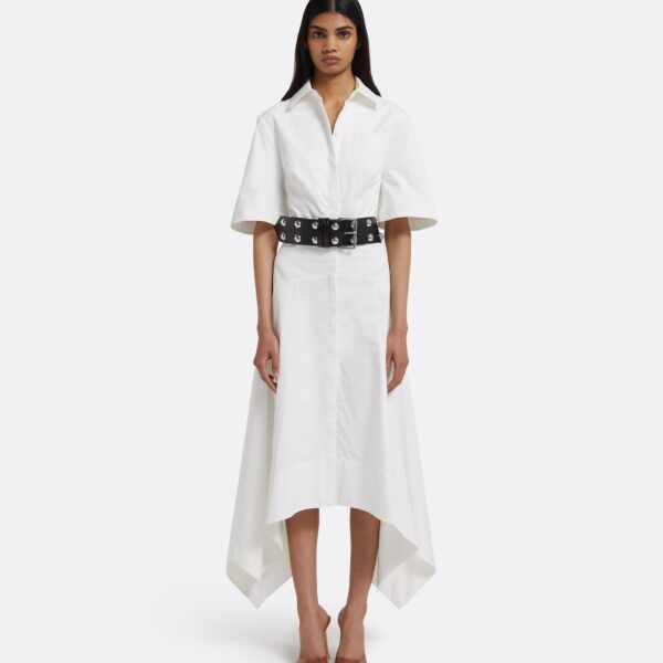 Aster Midi Dress in Ivory - Image 6