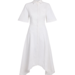 Aster Midi Dress in Ivory