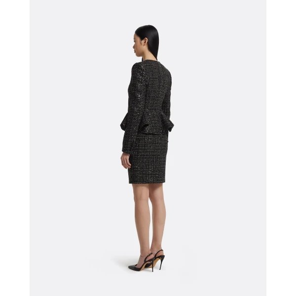 Safiyaa Ayaka Skirt in Black & Gold, view 6