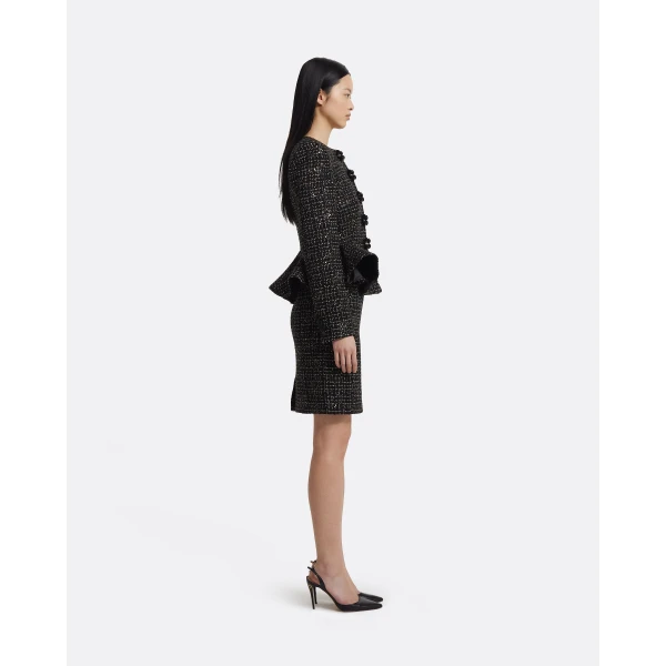 Safiyaa Ayaka Skirt in Black & Gold, view 8