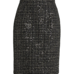 Ayaka Skirt in Black & Gold