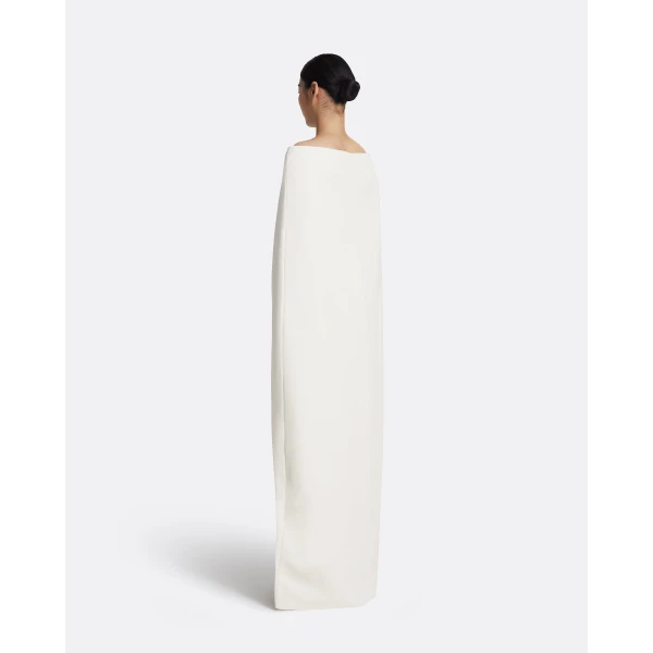 Safiyaa Azrael Long Dress & Maddox Harness in Ivory, view 3