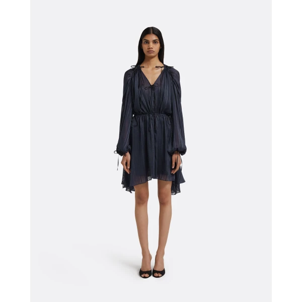 Safiyaa Briar Short Dress in Navy, view 2