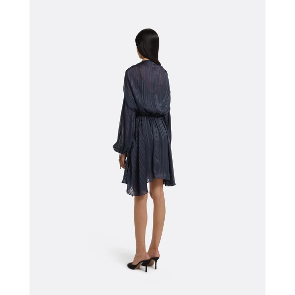 Safiyaa Briar Short Dress in Navy, view 3