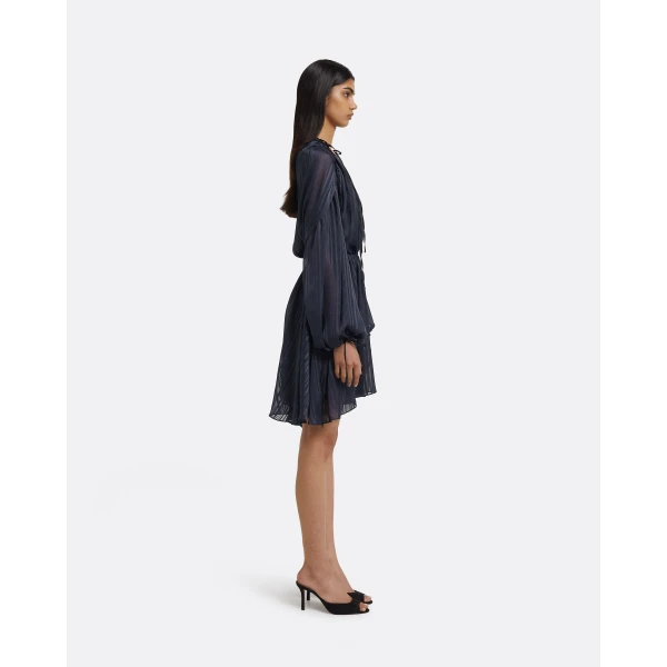 Safiyaa Briar Short Dress in Navy, view 5