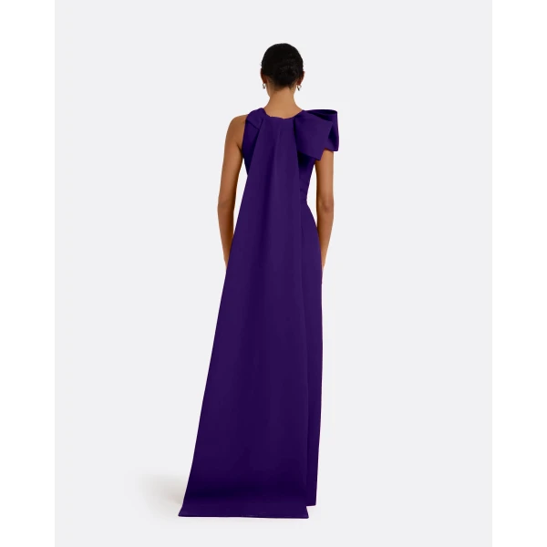 Safiyaa Celestia Pansy Long Dress, view 3