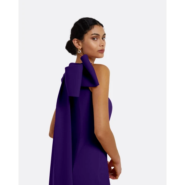 Safiyaa Celestia Pansy Long Dress, view 4
