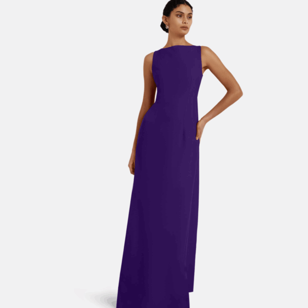 Celestia Pansy Long Dress - Image 5