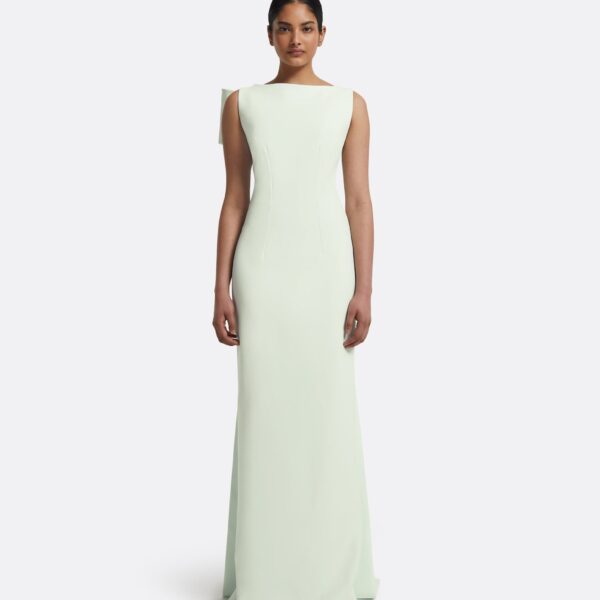 Celestia Spearmint Long Dress - Image 5