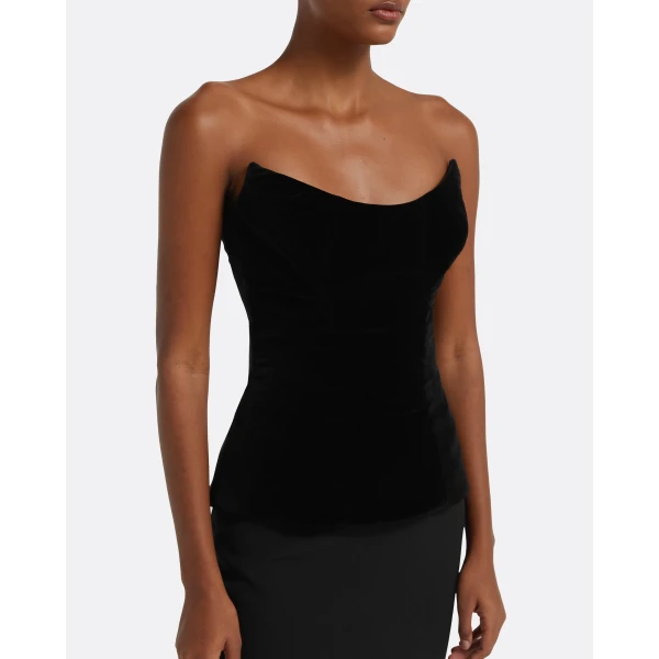 Safiyaa Channing Top in Black, view 5