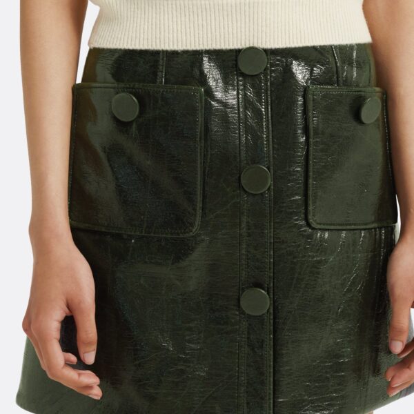 Dallas Skirt in Collard Green - Image 4