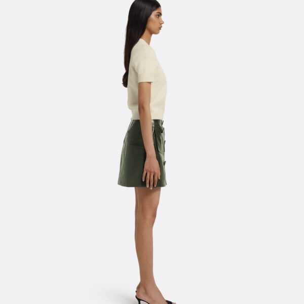 Dallas Skirt in Collard Green - Image 5