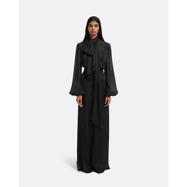Safiyaa Delfinane Top in Black, view 3