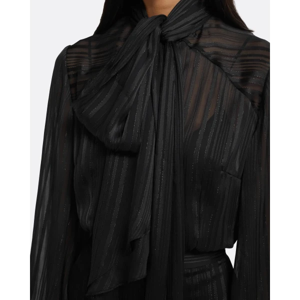 Safiyaa Delfinane Top in Black, view 5