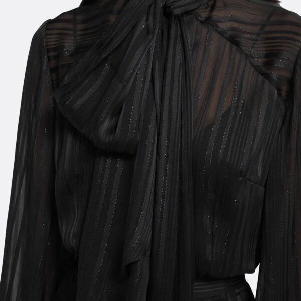 Delfinane Top in Black - Image 5
