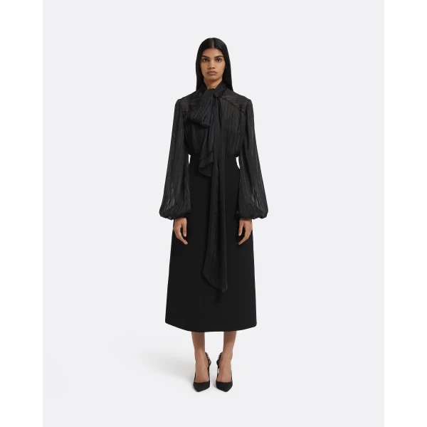 Safiyaa Delfinane Top in Black, view 6