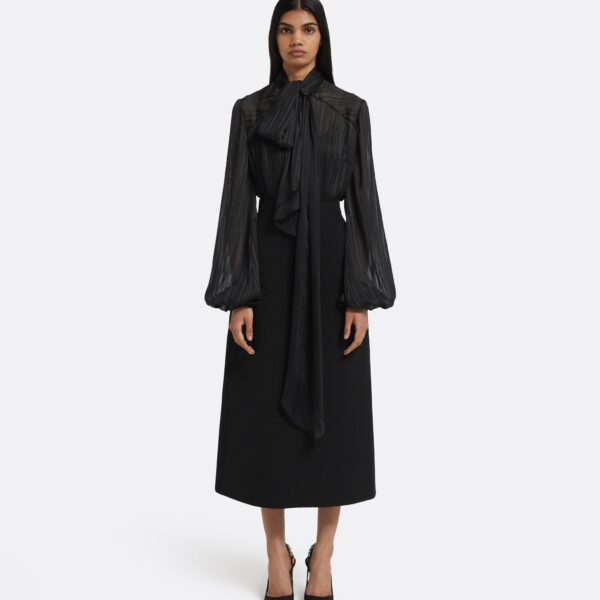 Delfinane Top in Black - Image 6