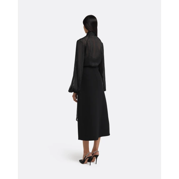 Safiyaa Delfinane Top in Black, view 7