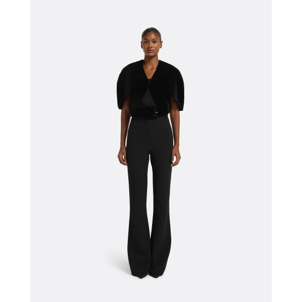 Safiyaa Devon Cape in Black, view 3