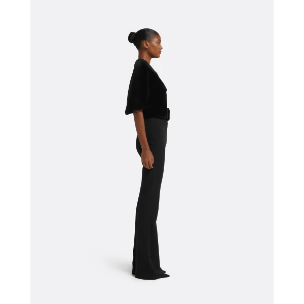 Safiyaa Devon Cape in Black, view 6
