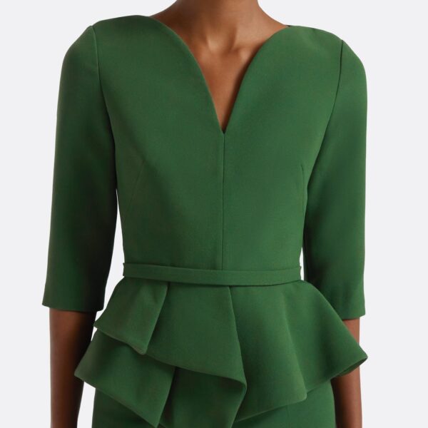Dion Top in Moss Green - Image 4