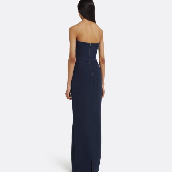 Drew Dress Long in Maritime Blue - Image 3