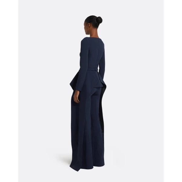 Safiyaa Dylan Top in Maritime Blue, view 3